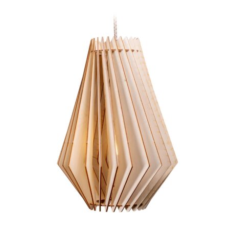 Luminaire à Suspension "Factio" de couleur Naturel Brut